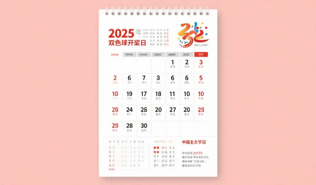 2025年双色球开奖日历及重要节假日提醒，轻松规划全年购彩