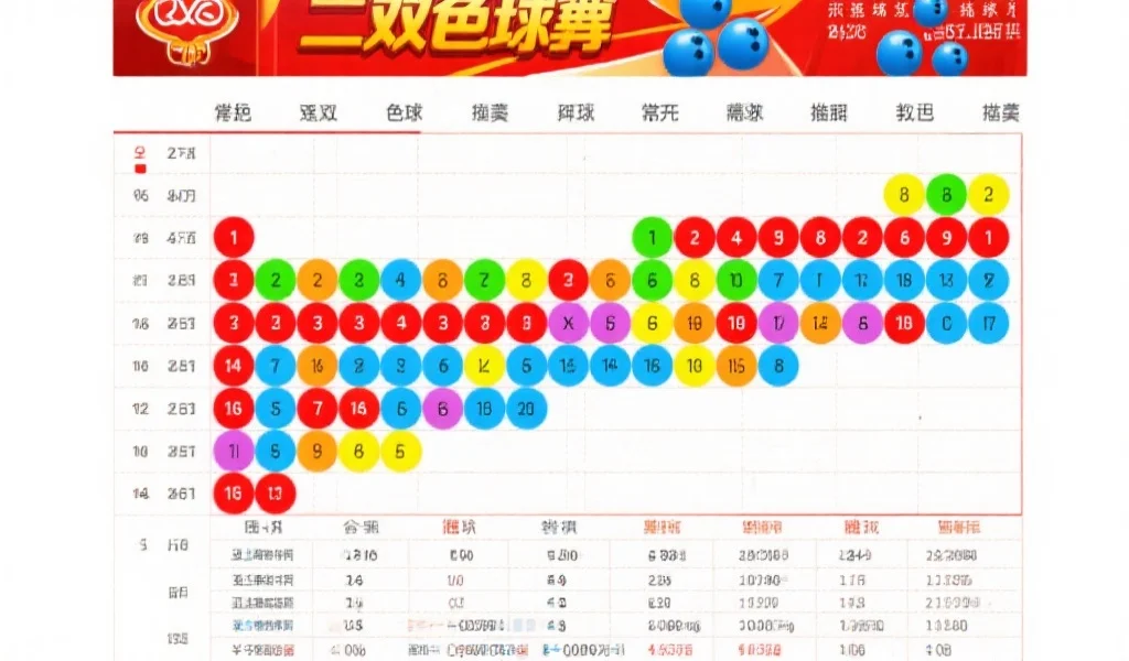 双色球历史最常出现的红球与蓝球号码组合深度解析